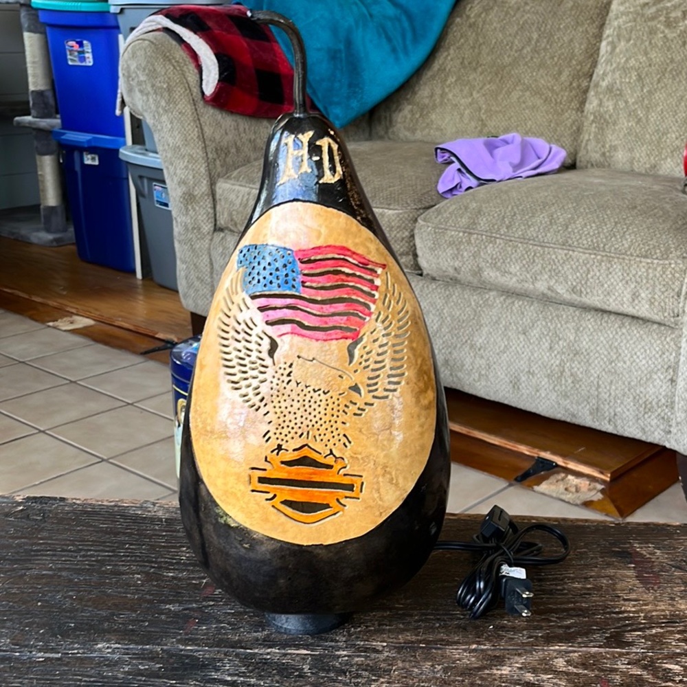Harley-Davidson Gourd